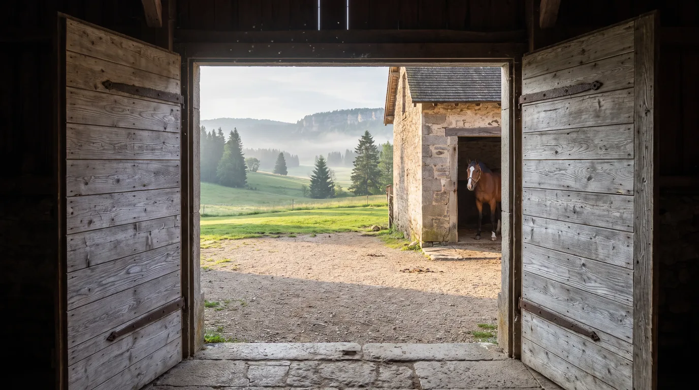 Entrée, Pension équestre du Penjab, centre équestre à Gilly-sur-Isère